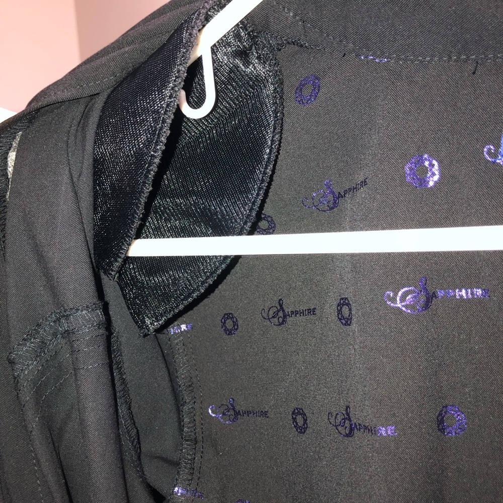 Black scrub jacket - Picture 6 of 6